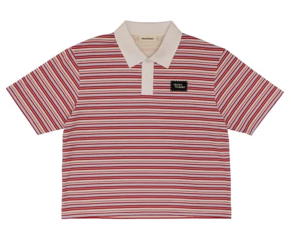 Comfort Stripe Short-Sleeve polo | Cheery Sky - Always Wonder - Lingling Kwong