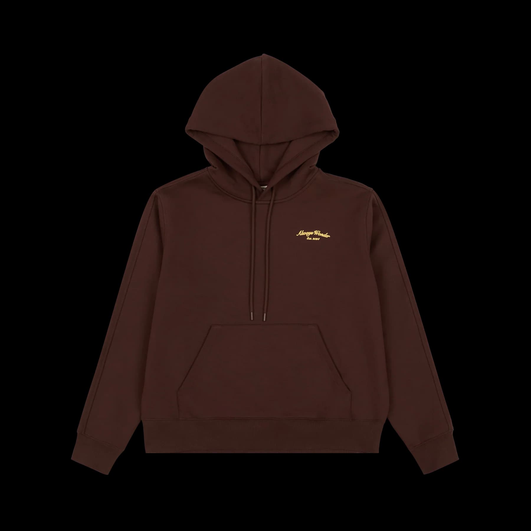 After silence hoodie | Burnt Umber - Always Wonder
