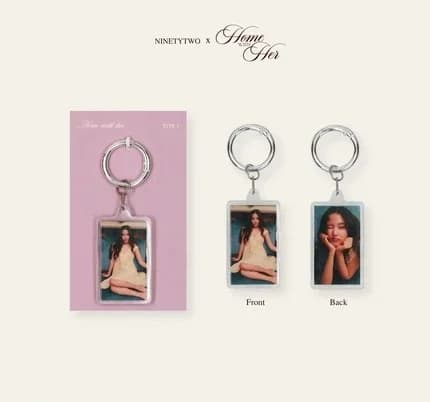 Home With Her "Photo Keychain C