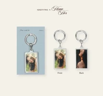 Home With Her "Photo Keychain B