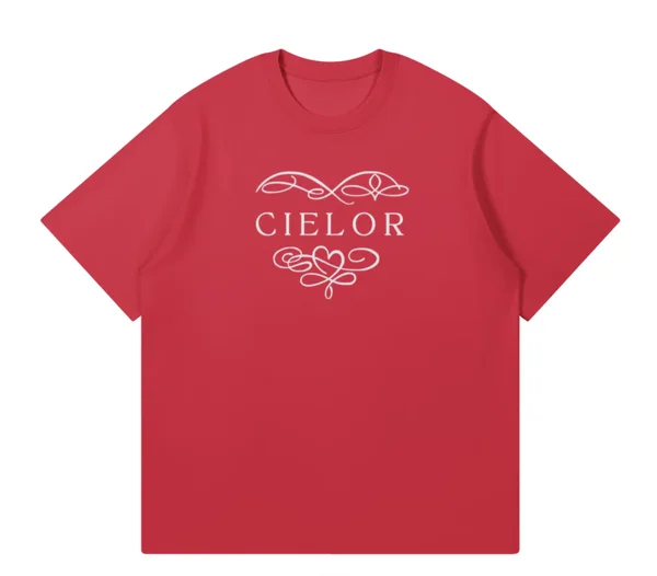 Cielor Filigree Tee (Red)
