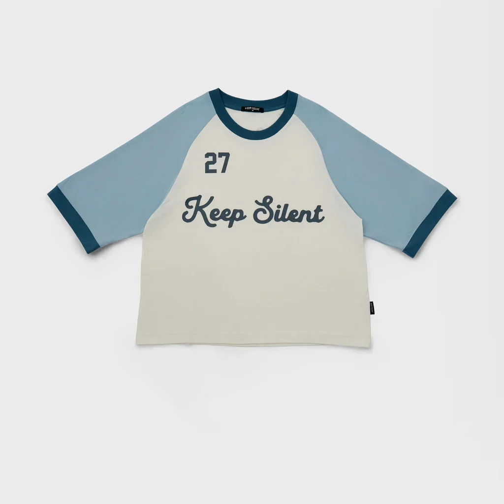 BU OVERSIZED CROP RAGLAN TEE